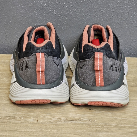 Hoka One One Gaviota 2 Womens Size 10 Gray Running Shoes Athletic Lace Up - Picture 4 of 12